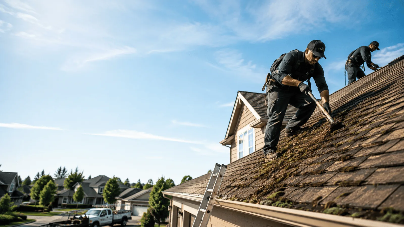 Roof Moss Removal in Severna Park, MD near me